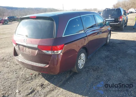 2016 Honda Odyssey Lx из США, поврежденный, VIN 5FNRL5H24GB051658